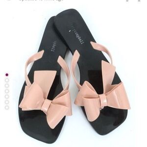 Jeffrey Campbell Sugary Blush Thong Sandals Size  8 NWOT